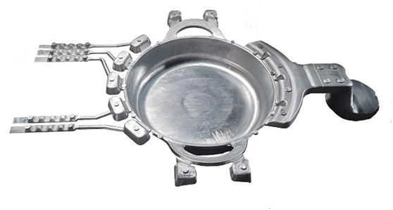 Aluminum pot and pan