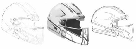 Rugby helmet