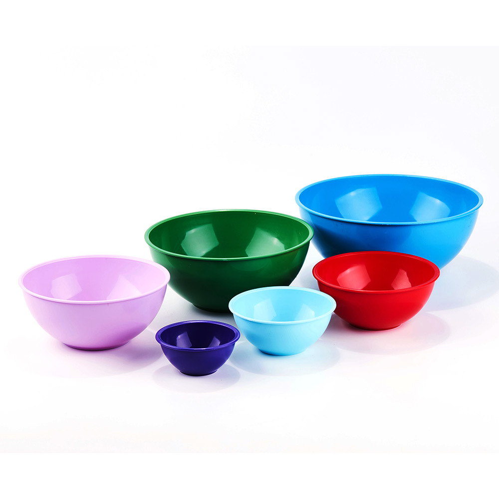 plastic bowls