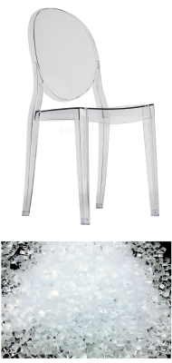 plastic stool with plastic raw materials-PC