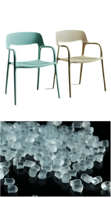 plastic stool with plastic raw materials-PVC