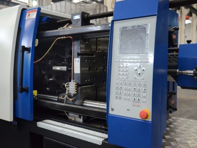 Injection molding machine panel
