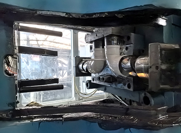 PVC elbow injection molding