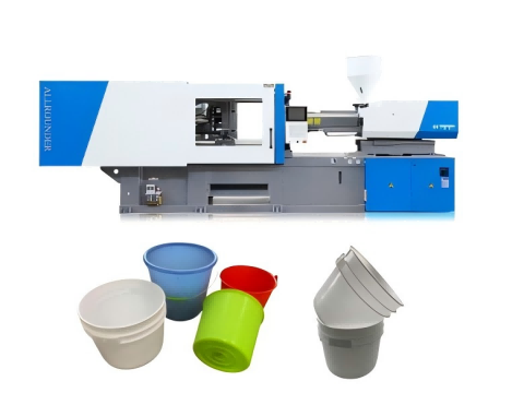 Plastic paint bucket production line