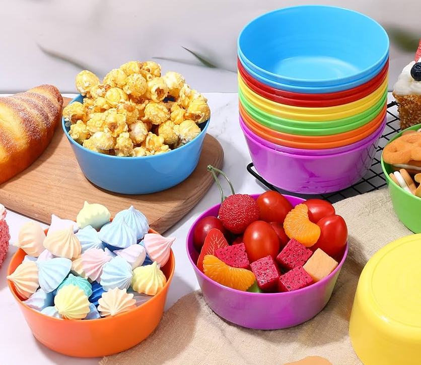plastic bowls