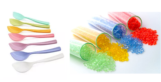 Plastic raw materials for plastic spoon