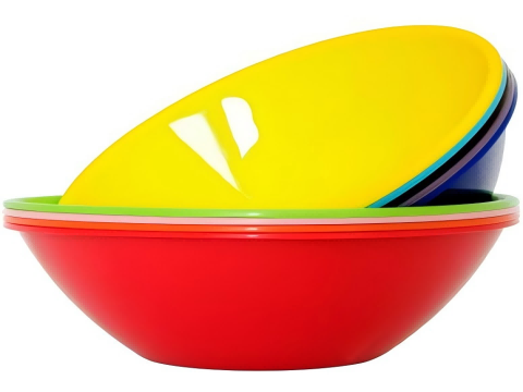 PET Plastic bowls material