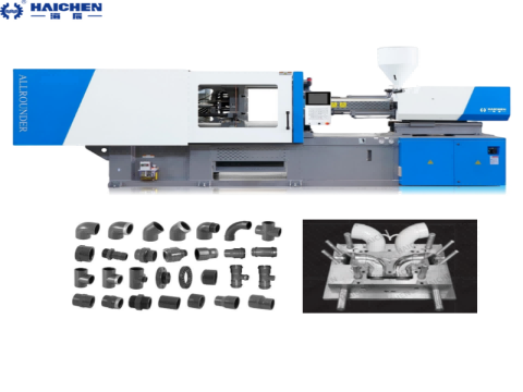 PVC injection molding machine application