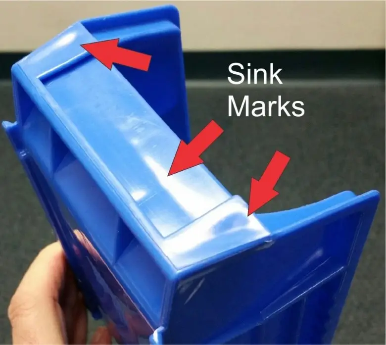 sink marks