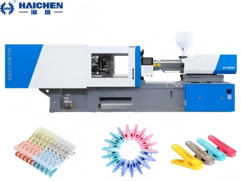 Plastic clothespin machine selection