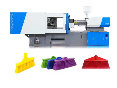 Plastic material for broom heads