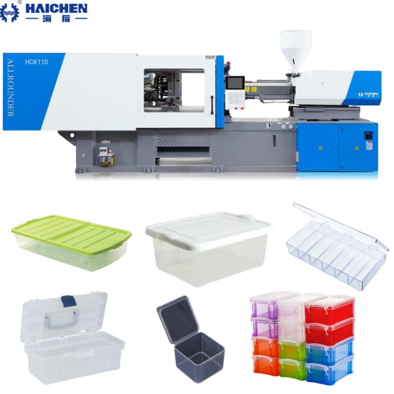 Plastic box production steps