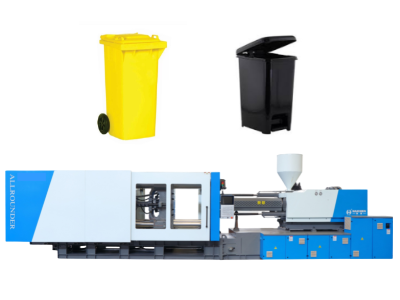 Plastic garbage bin machine features