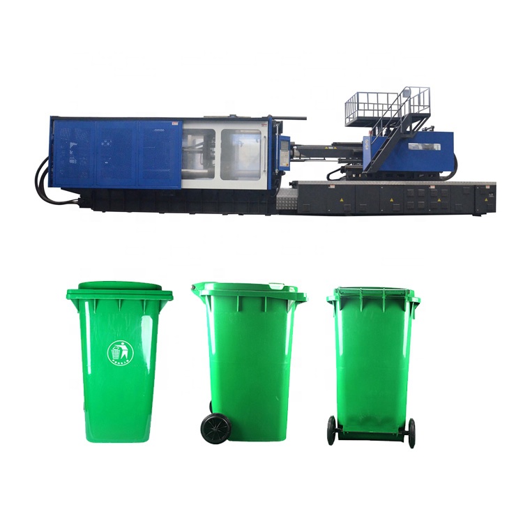 outdoor public large plastic garbage bin injection molding machine