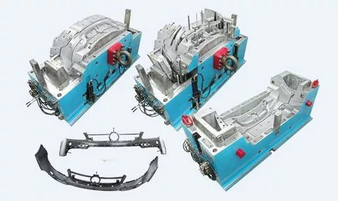 Injection molded auto parts