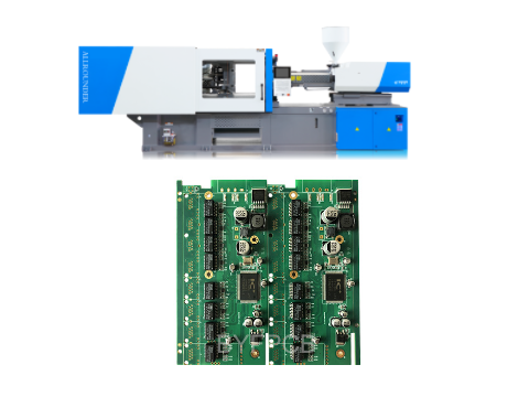 Injection molding machine motherboard