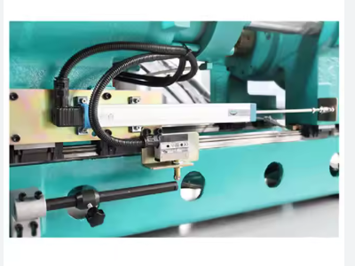 Injection molding machine position sensor