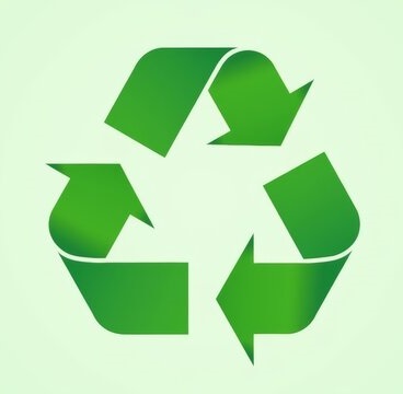 recycling symbol with three arrows