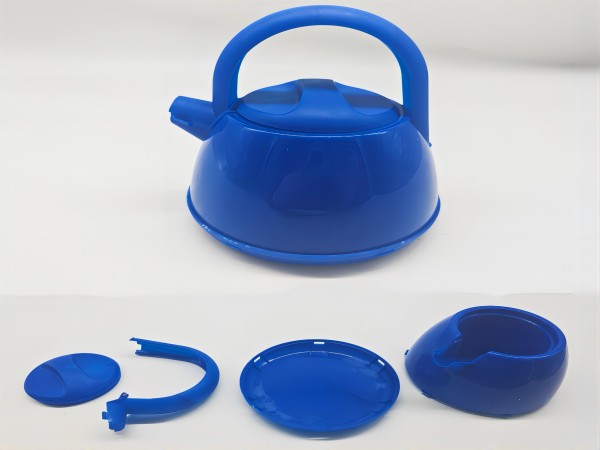 Injection molding for PC teakettles